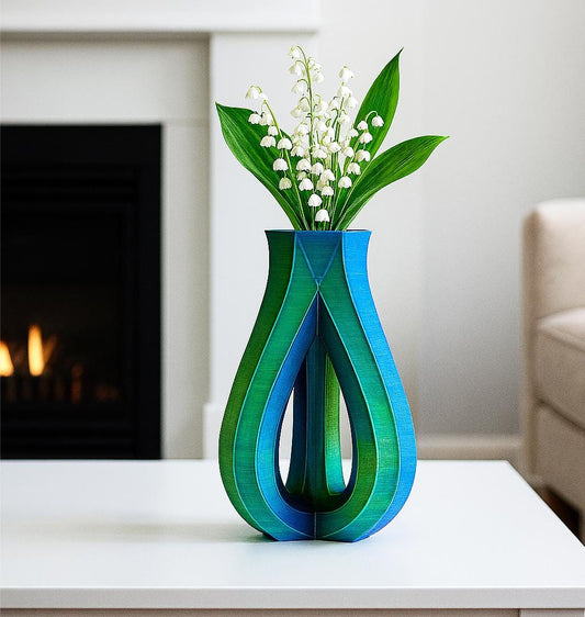 Chameleon Vase – 3D Printed Color-Shifting Modern Art Home Decor
