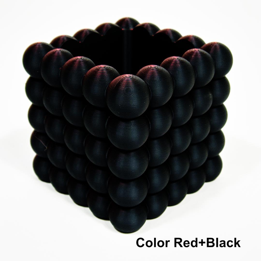 3D Printed Bubble Planter | Colorful Modern Home Décor | Eco-Friendly PLA Pot