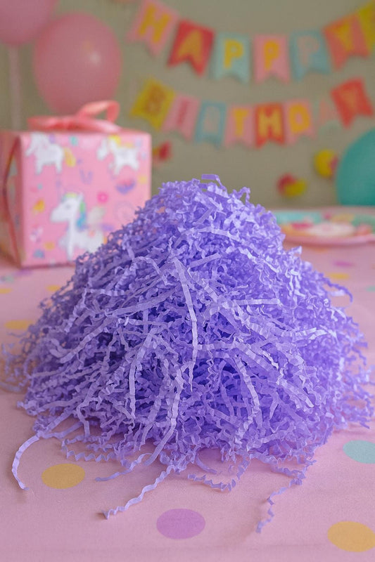Crinkle Cut Shredded Paper Filler – Gift Box & Basket Packaging | Decorative Eco-Friendly Cushion