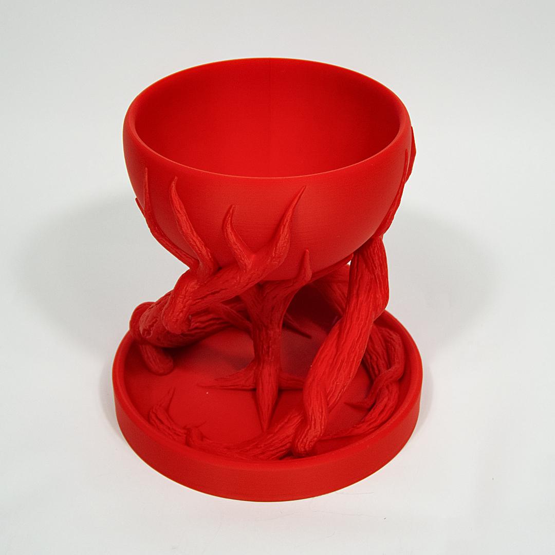 3D Printed Haunted Tree Root Planter | Gothic Halloween Décor | Spooky Artistic Pot