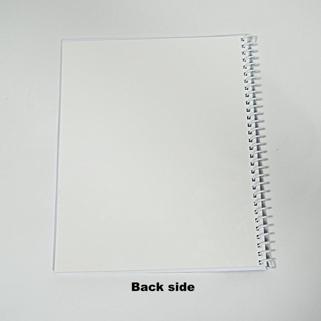 Custom Photo Notebook – Personalized Spiral Journal & Event Keepsake