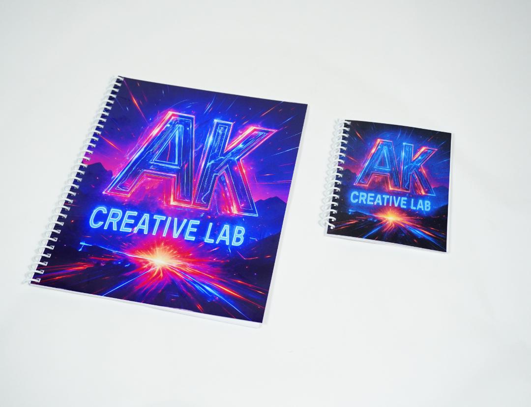 Custom Photo Notebook – Personalized Spiral Journal & Event Keepsake