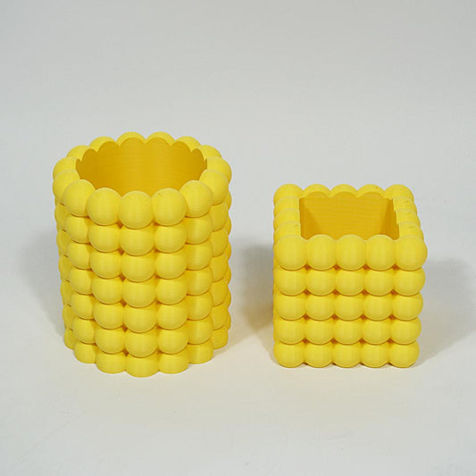 Colorful Bubble Planter | 3D Printed Waterproof Pot – Modern Eco-Friendly Home Décor