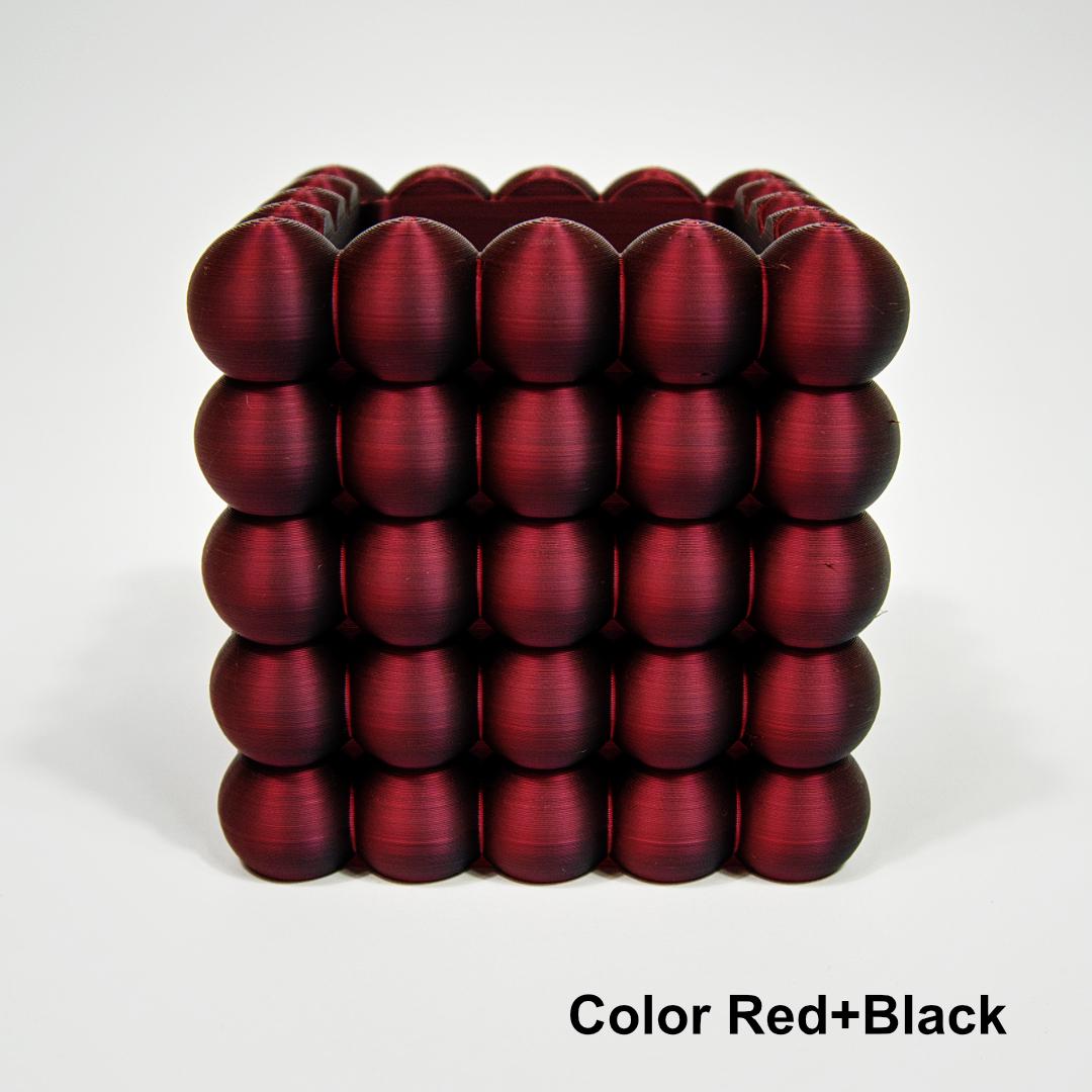 3D Printed Bubble Planter | Colorful Modern Home Décor | Eco-Friendly PLA Pot