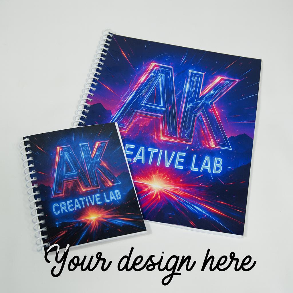 Custom Photo Notebook – Personalized Spiral Journal & Event Keepsake