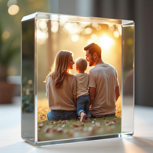 Custom Glass Photo Block – A Personalized Gift That Lasts Forever