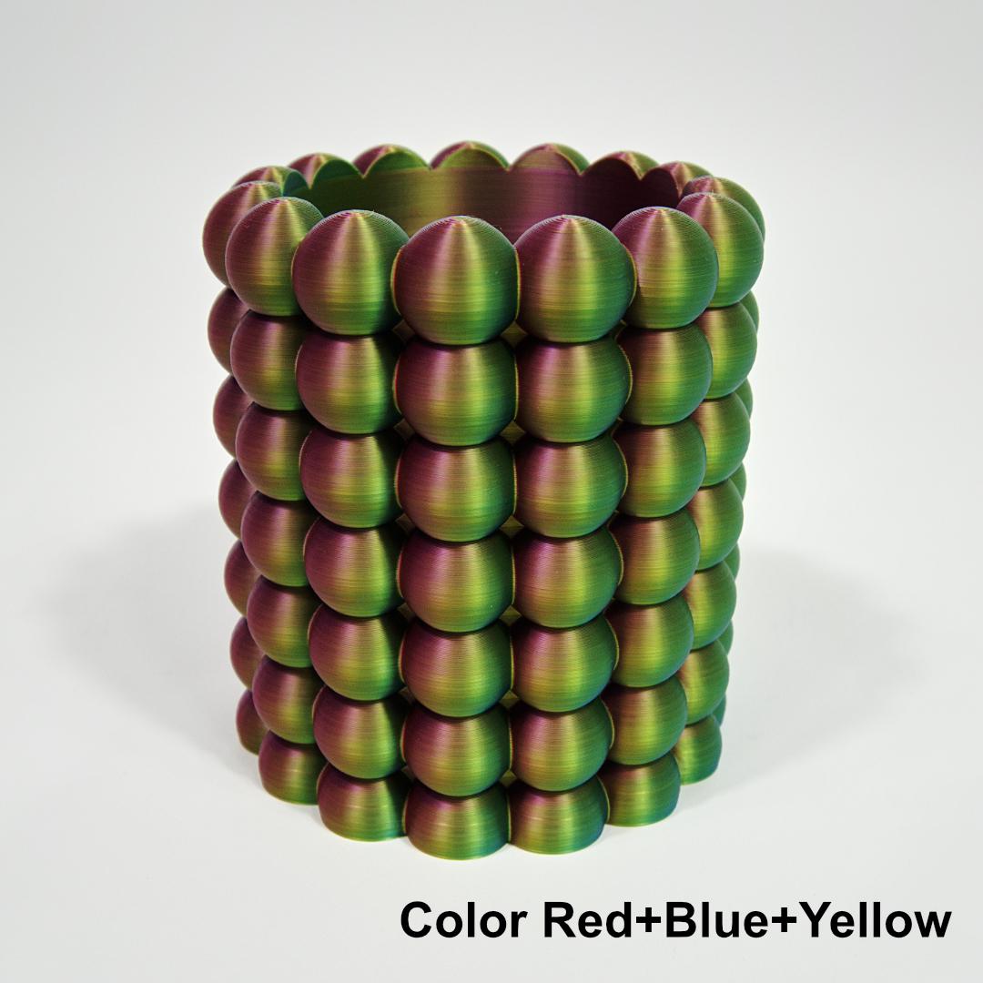 3D Printed Bubble Planter | Colorful Modern Home Décor | Eco-Friendly PLA Pot