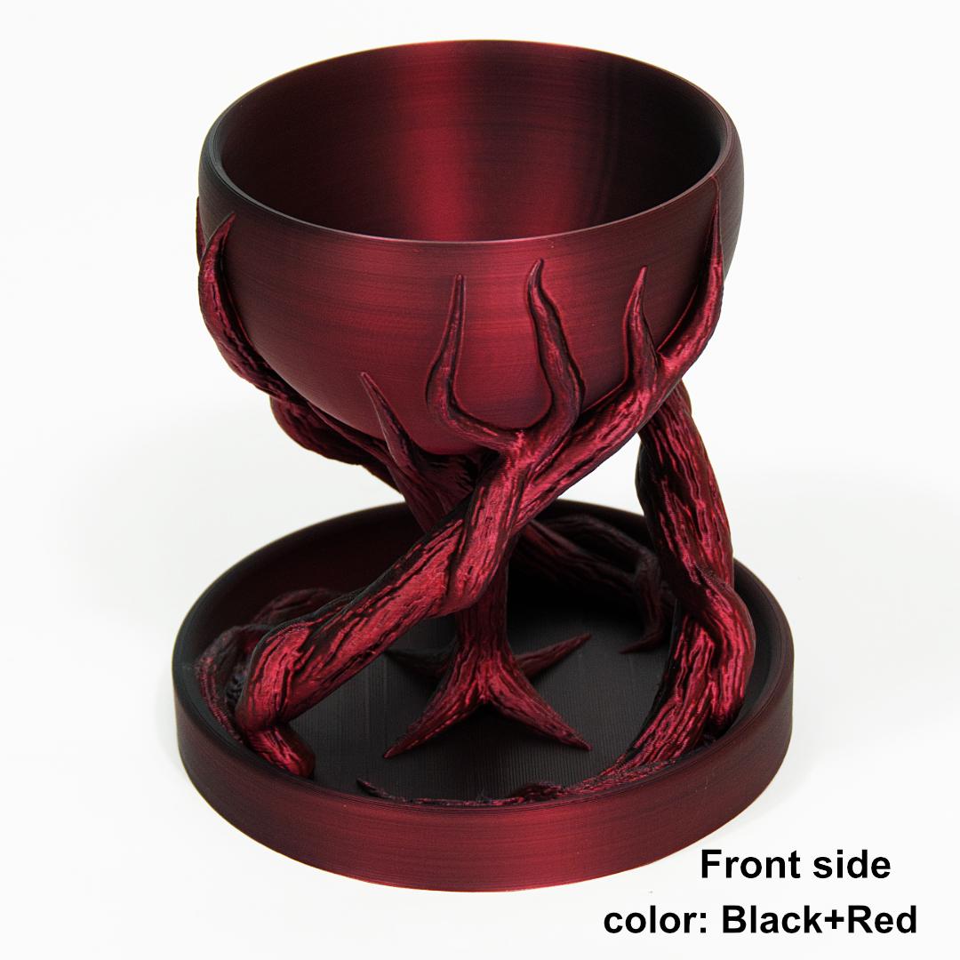 Haunted Tree Root Planter – Multi-Color Gothic 3D Printed Pot