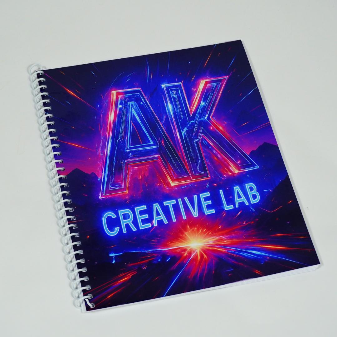 Custom Photo Notebook – Personalized Spiral Journal & Event Keepsake