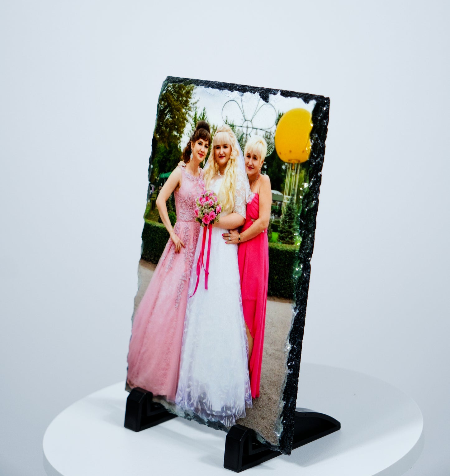 Personalized Photo Slate – Custom Stone Picture Frame Gift