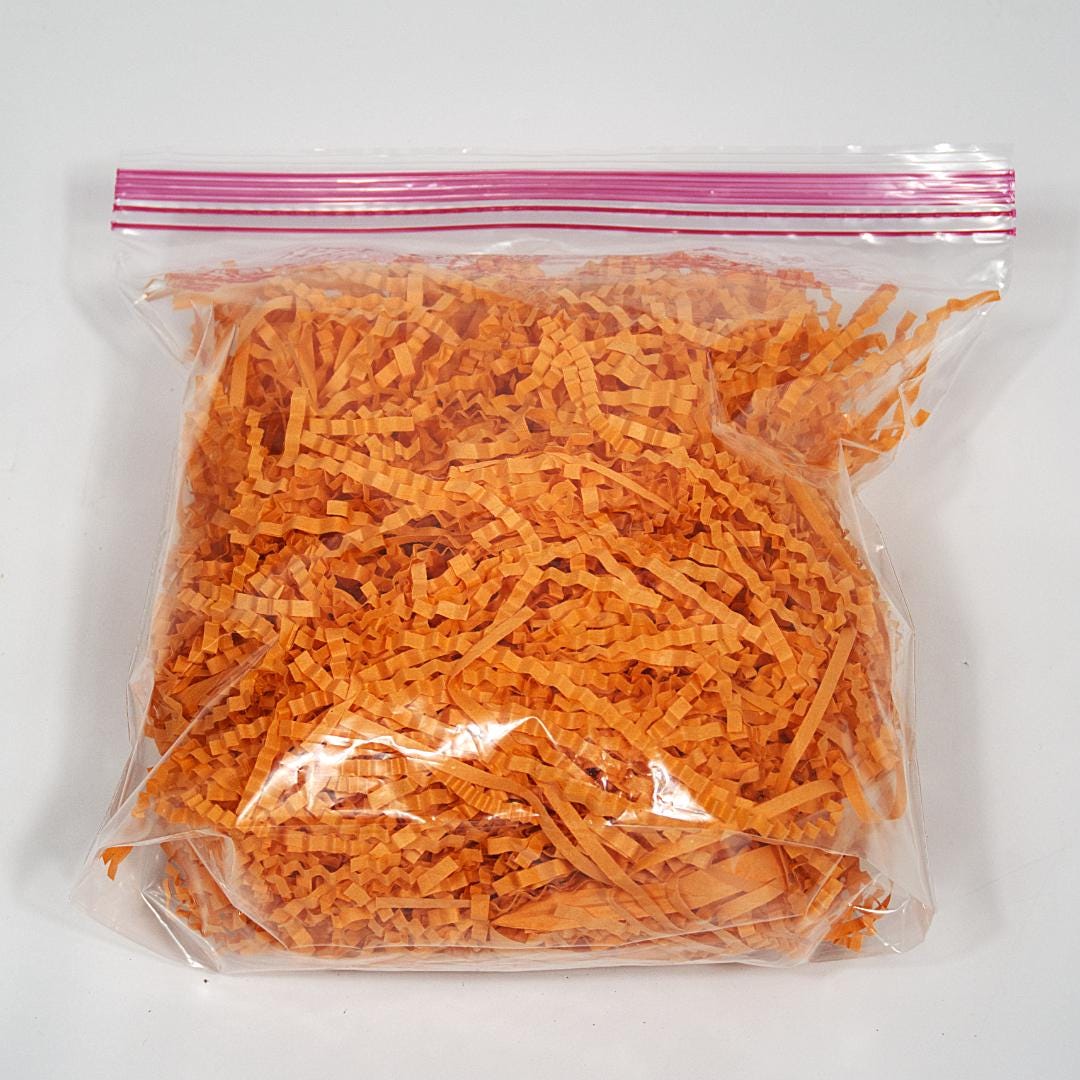 Crinkle Cut Shredded Paper Filler – Gift Box & Basket Packaging | Decorative Eco-Friendly Cushion