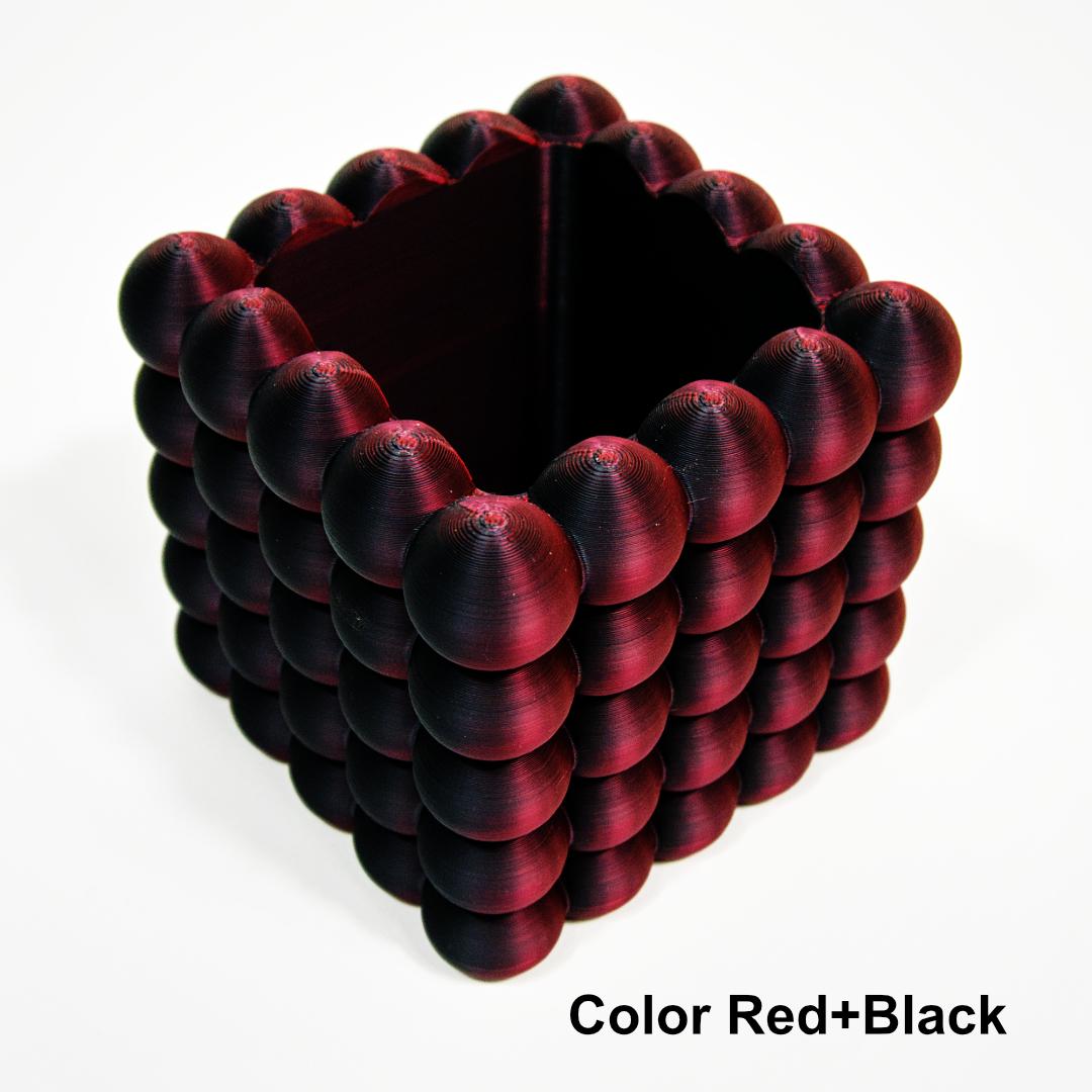 3D Printed Bubble Planter | Colorful Modern Home Décor | Eco-Friendly PLA Pot