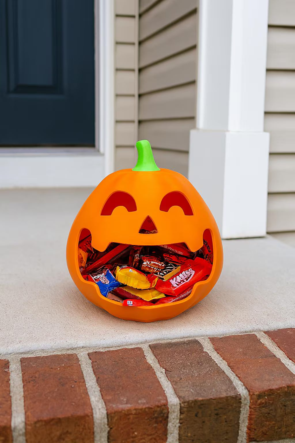 3D Printed Jack O'Lantern Candy Bowl – Spooky Halloween Treat Holder