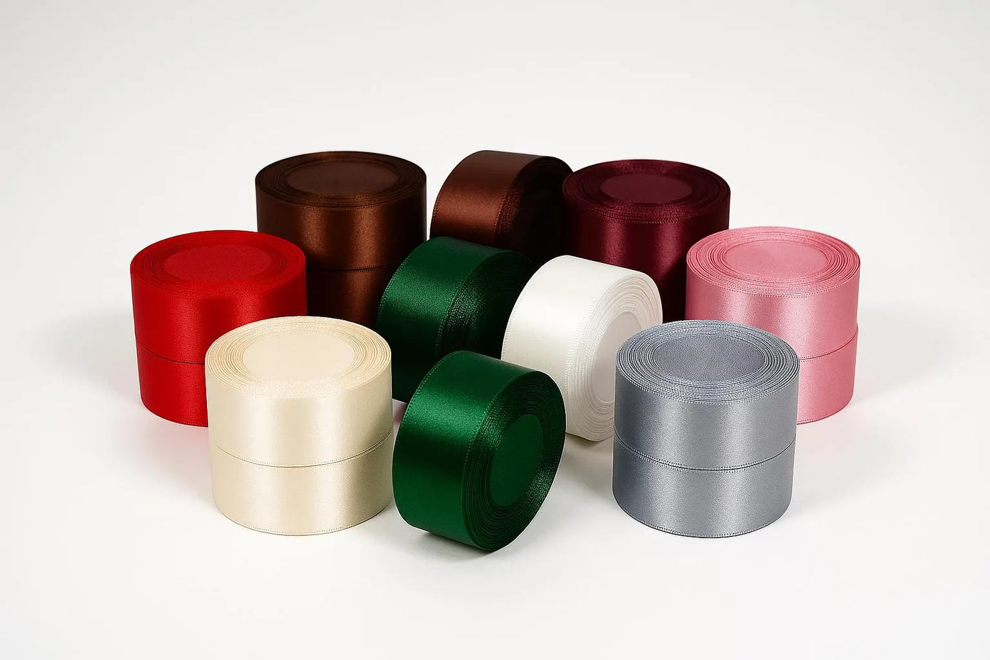 Luxury Double Face Satin Ribbon – 1" Wide | Choose Your Color & Length
